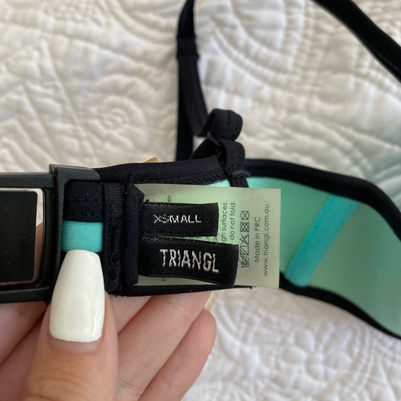 Triangl blue bikini top 💙 - Picture 3 of 3